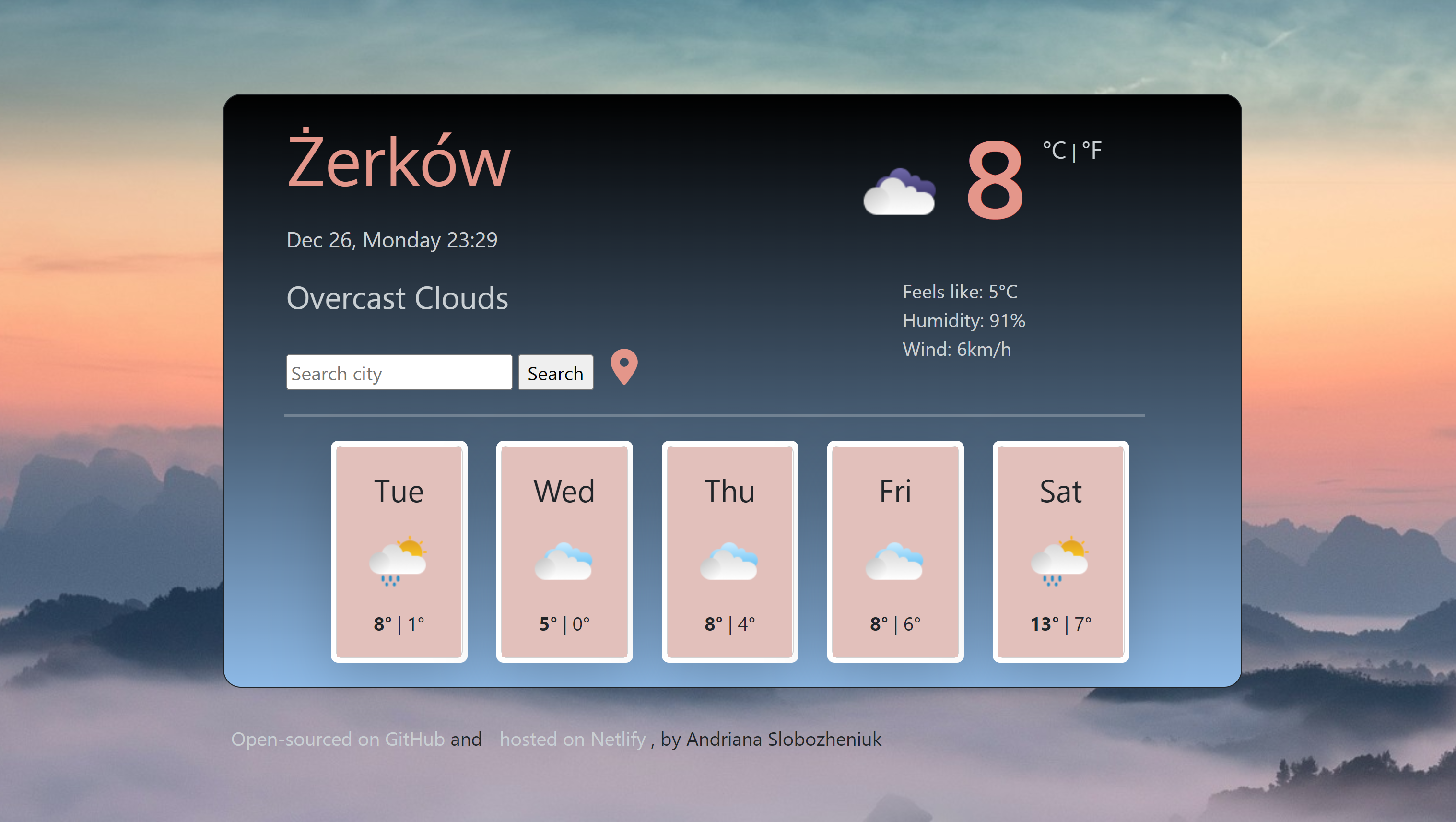 Weatherapp images